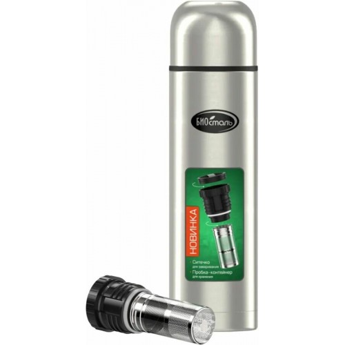 Классический термос Biostal Охота NBP-1200Z 1.2 л (серебристый) 6