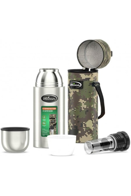 Классический термос Biostal Охота NBP-750BZ 0.75 л (серебристый) 3