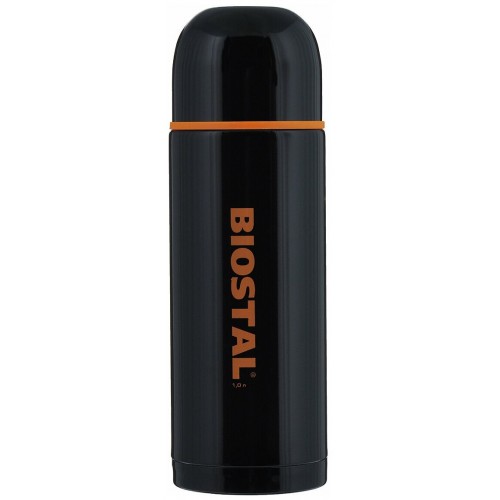 Классический термос Biostal Спорт NBP-750C 0.75 л (черный/оранжевый) 9
