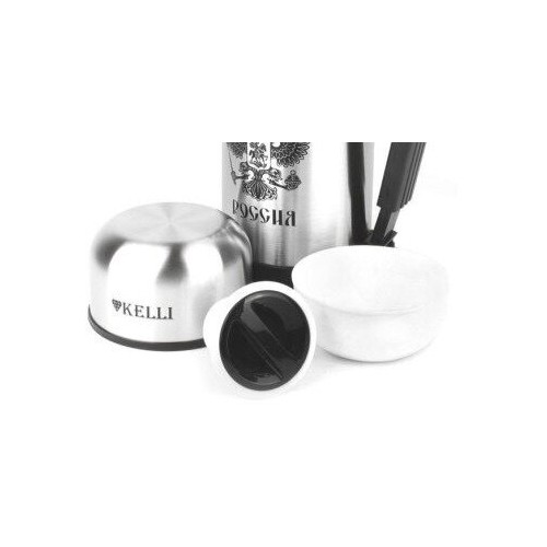 Классический термос Kelli KL-0910 0.8 л (серебристый) 6