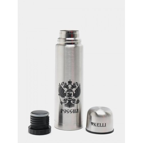 Классический термос Kelli KT-0906 0.75 л (серебристый) 4