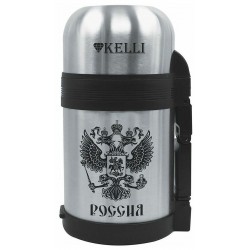 Классический термос Kelli KT-0909 0.6 л (серебристый)