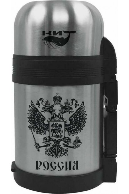 Классический термос Kelli КТ-0911 1 л (серебристый) 