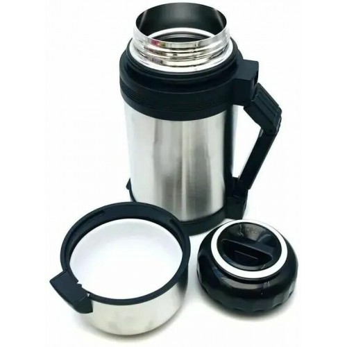 Классический термос Kelli КТ-0911 1 л (серебристый) 4