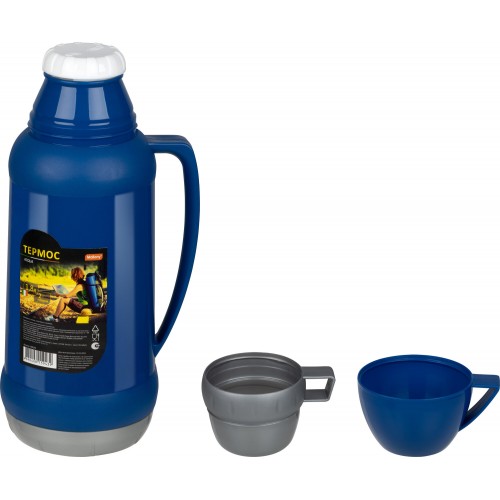 Классический термос Mallony Acqua 1.8 л (голубой) 2