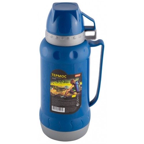 Классический термос Mallony Acqua 1.8 л (голубой) 6