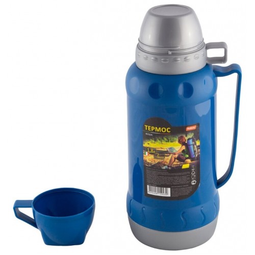 Классический термос Mallony Acqua 1.8 л (голубой) 7