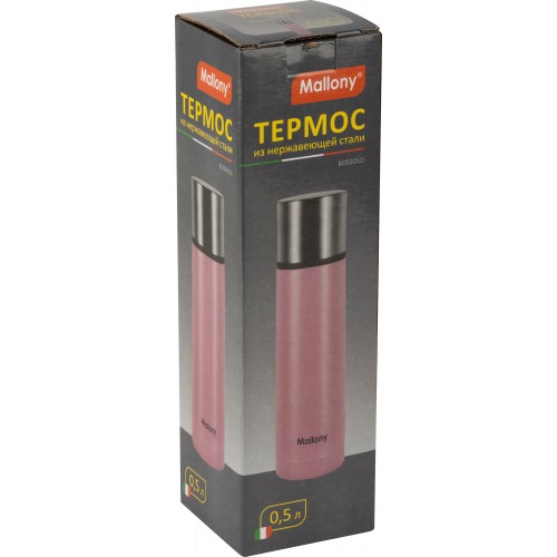 Классический термос Mallony Bossolo 106030 0.5 л (розовый) 4