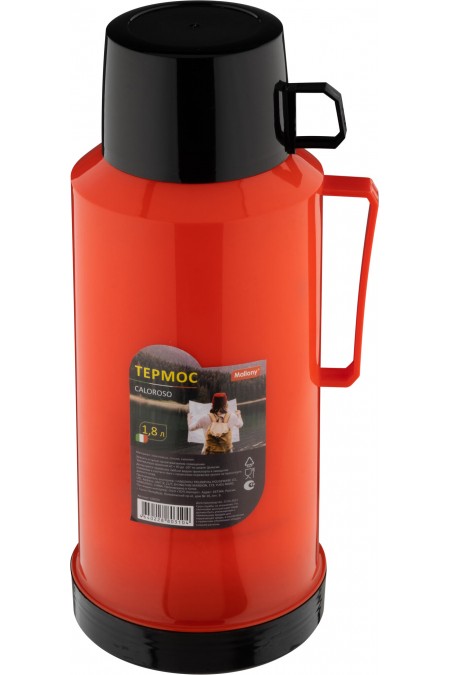 Классический термос Mallony Caloroso 106035 1.8 л (оранжевый) 