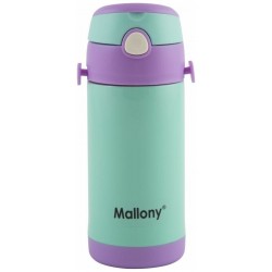 Классический термос Mallony Carino-B 004431 0.3 л (зеленый/фиолетовый)