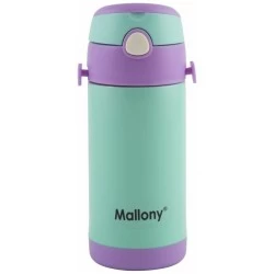 Классический термос Mallony Carino-B 004431 0.3 л (зеленый/фиолетовый)