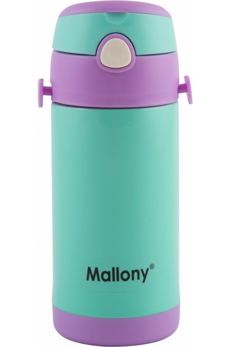 Классический термос Mallony Carino-B 004431 0.3 л (зеленый/фиолетовый) 