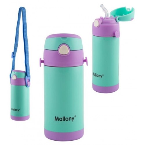 Классический термос Mallony Carino-B 004431 0.3 л (зеленый/фиолетовый) 4