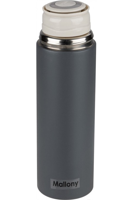 Классический термос Mallony Festa 106052 0.5 л + 3 кружки (серый) 5