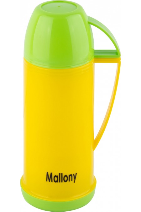 Классический термос Mallony Fiala 0.45 л (желтый/зеленый) 