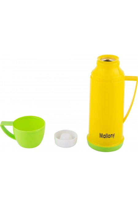 Классический термос Mallony Fiala 0.45 л (желтый/зеленый) 1