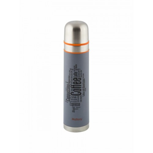 Классический термос Mallony Forte 0.75 л (серебристый/серый) 4