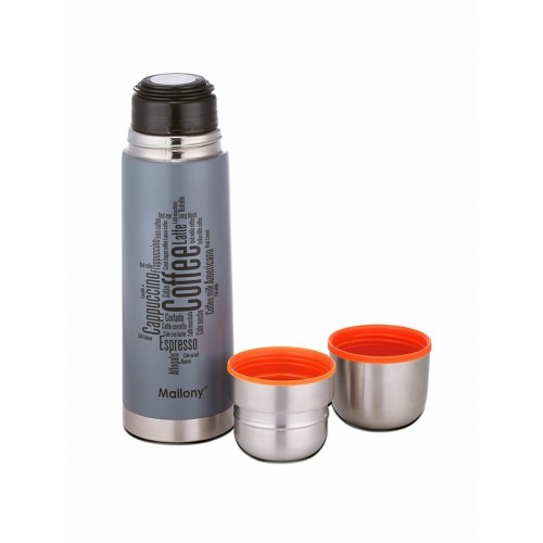 Классический термос Mallony Forte 0.75 л (серебристый/серый) 5