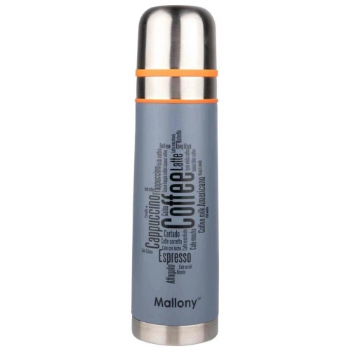 Классический термос Mallony Forte 3694 0.5 л (серый) 2