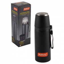 Классический термос Mallony Nero 5241 0.35 л (черный)