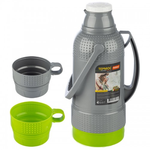 Классический термос Mallony Pratico 106672 3.2 л (серый) 1