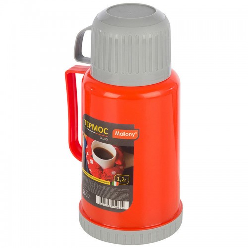 Классический термос Mallony Saldo 008235 1.2 л (оранжевый) 1