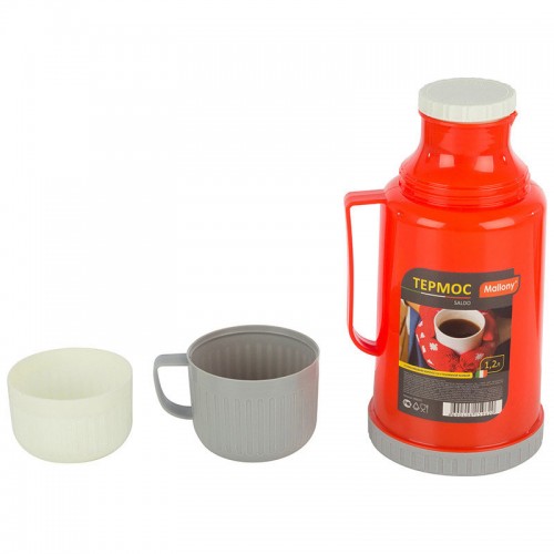 Классический термос Mallony Saldo 008235 1.2 л (оранжевый) 2