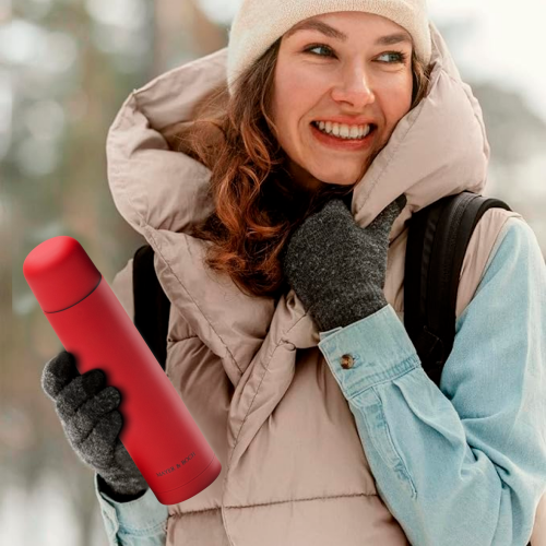 Классический термос MAYER BOCH 25880 1 л (красный) 4