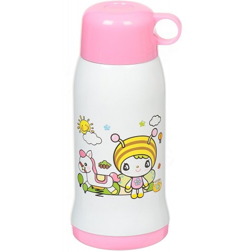 Классический термос MAYER BOCH 28046 0.58 л (белый/розовый/оранжевый) 1