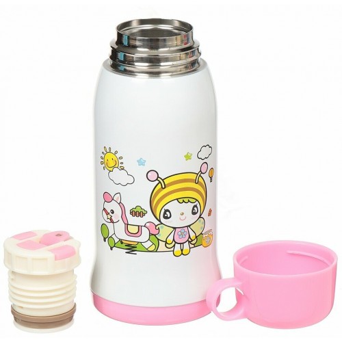 Классический термос MAYER BOCH 28046 0.58 л (белый/розовый/оранжевый) 2