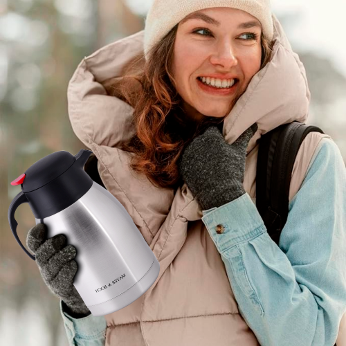 Классический термос MAYER BOCH 31487 1 л (серебристый) 7