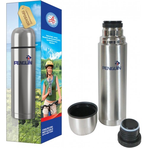 Классический термос Penguin BK-20D 1 л (серебристый) 3