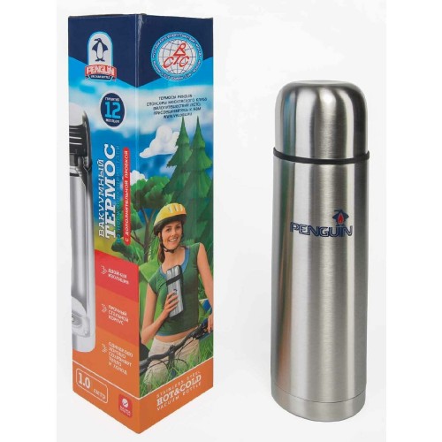 Классический термос Penguin BK-20D 1 л (серебристый) 5