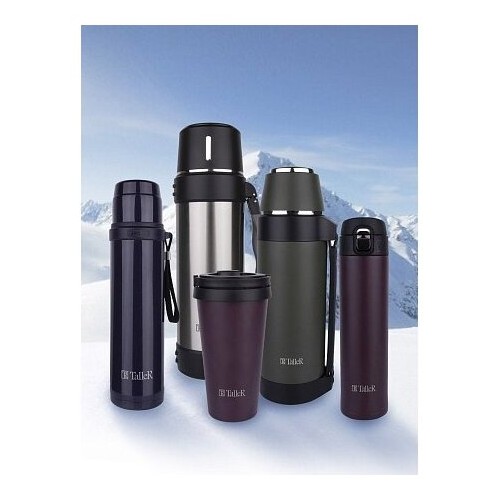 Классический термос Taller Гант 0.9 л (черный) 5