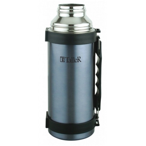 Классический термос Taller TR-22436 1 л (серебристый) 2