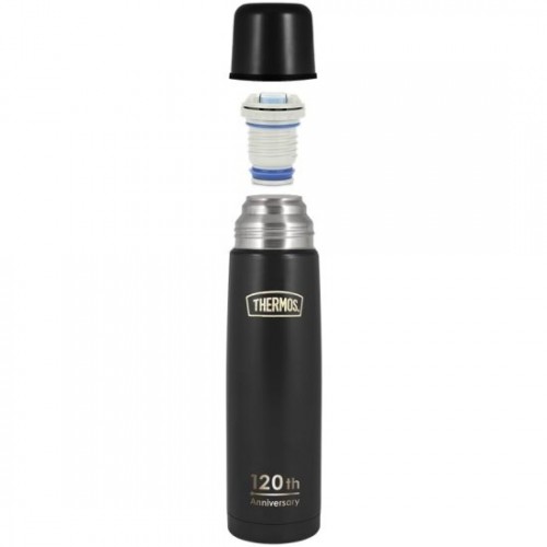 Классический термос Thermos FBB-1000 Gold 1 л (черный) 1