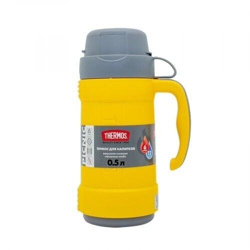 Классический термос Thermos Picnic 40 Series 0.5 л (желтый) 