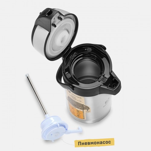 Помповый термос Арктика 501-3000 3 л (серебристый) 