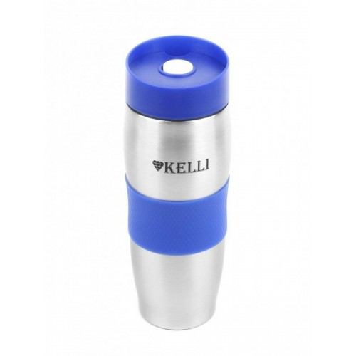 Термокружка Kelli KL-0942 0.4 л (синий) 1