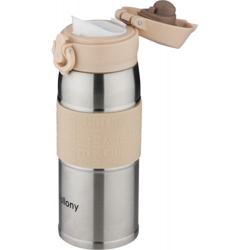 Термокружка Mallony Vittoria 106028 0.35 л (серебристый) 3