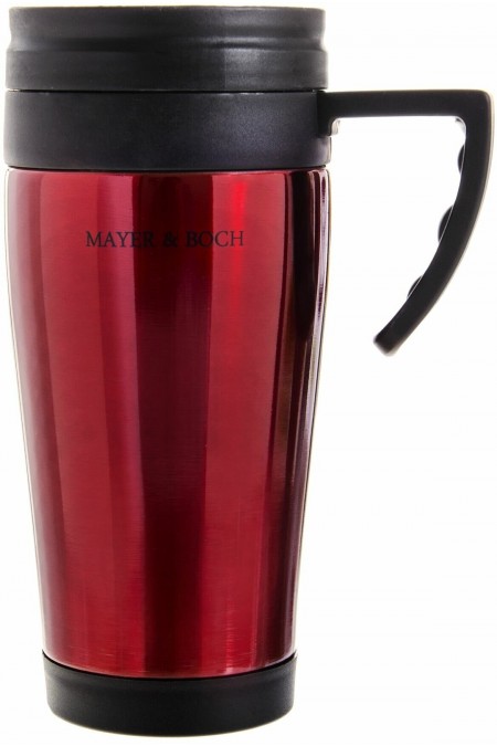Термокружка MAYER BOCH 25877 0.45 л (красный/черный) 