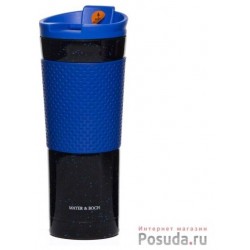 Термокружка MAYER BOCH 27492 0.47 л (черный/синий)