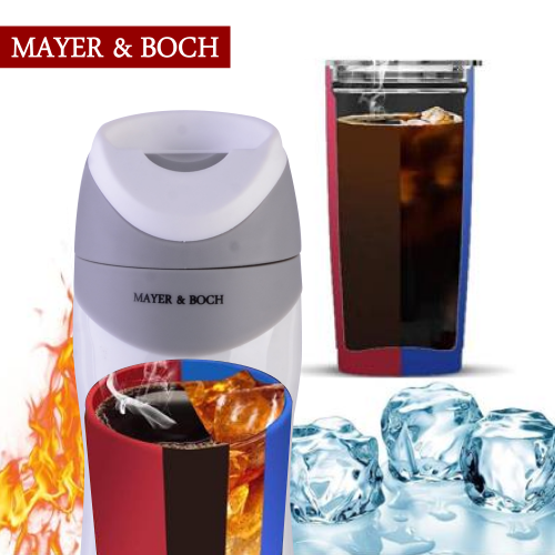Термокружка MAYER BOCH 27494 0.45 л (белый/серый) 9
