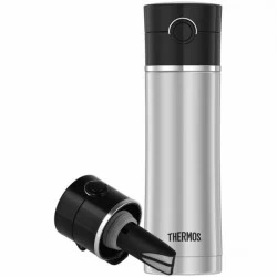Термокружка Thermos NS-403 BK 0.47 л (серебристый)