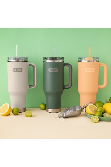 Термокружка Thermos TS-1802 AG4 1.2 л (зеленый) 9
