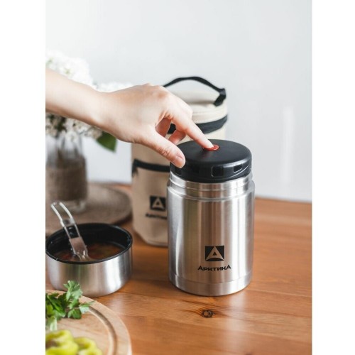 Термос для еды Арктика 301-1000А 1 л (серебристый) 5