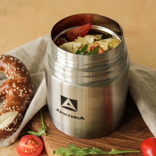 Термос для еды Арктика 301-500 0.5 л (серебристый) 