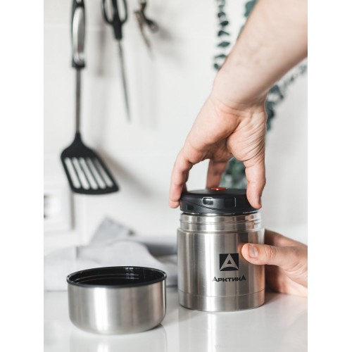 Термос для еды Арктика 301-500 0.5 л (серебристый) 4