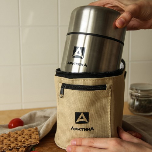 Термос для еды Арктика 301-500A 0.5 л (серебристый) 
