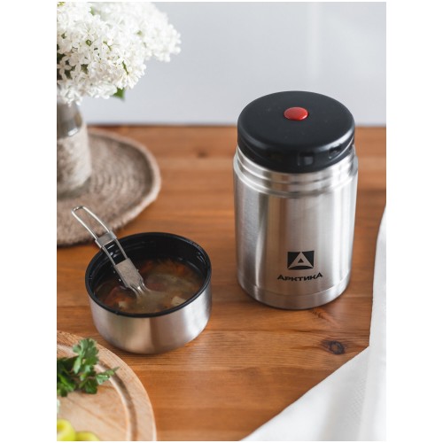 Термос для еды Арктика 301-750 0.75 л (серебристый) 4